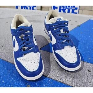 Nike Dunk Low SP Kentucky White Varsity Royal 2020 CU1726-100 Size 6 Men / 7.5W